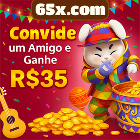 65x.com Indique amigos para receber um bônus